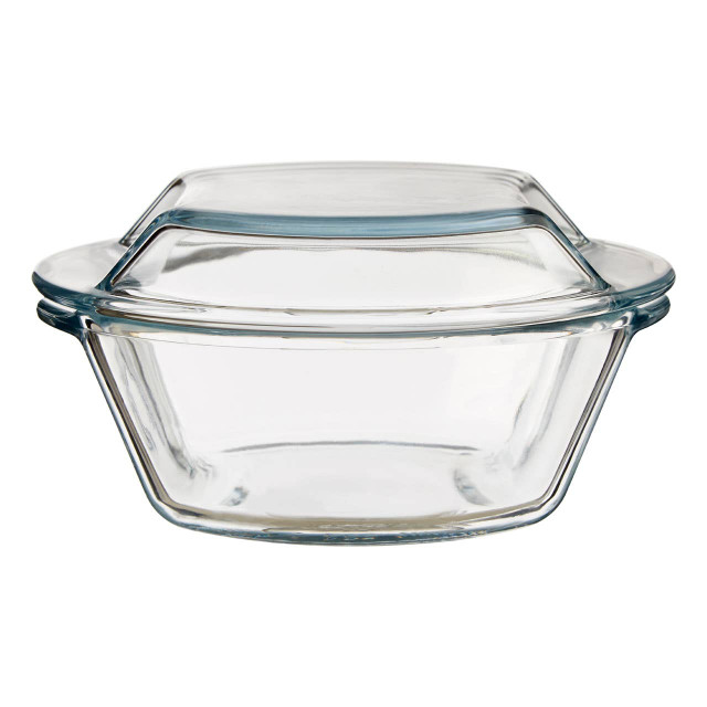 premier housewares Small Round Glass Casserole Dish