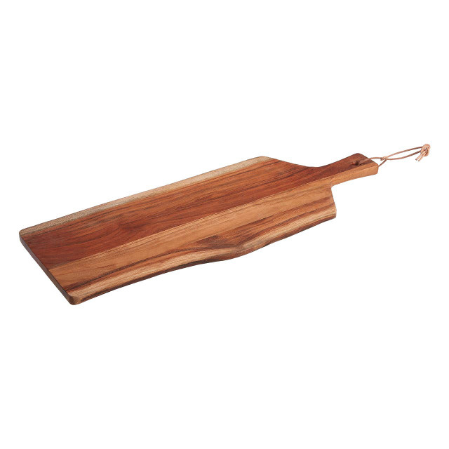 premier housewares Socorro Acacia Large Irregular Paddle Chopping and Serving Board