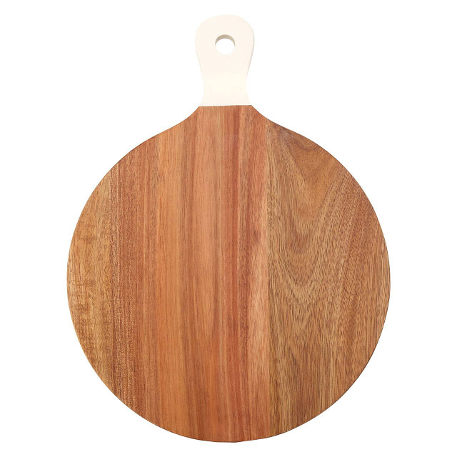 Premier Housewares Socorro Chopping And Serving Board With Cream Handle