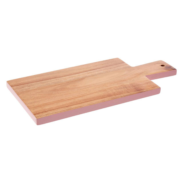 premier housewares Socorro Rectangular Pink Edge Chopping Board