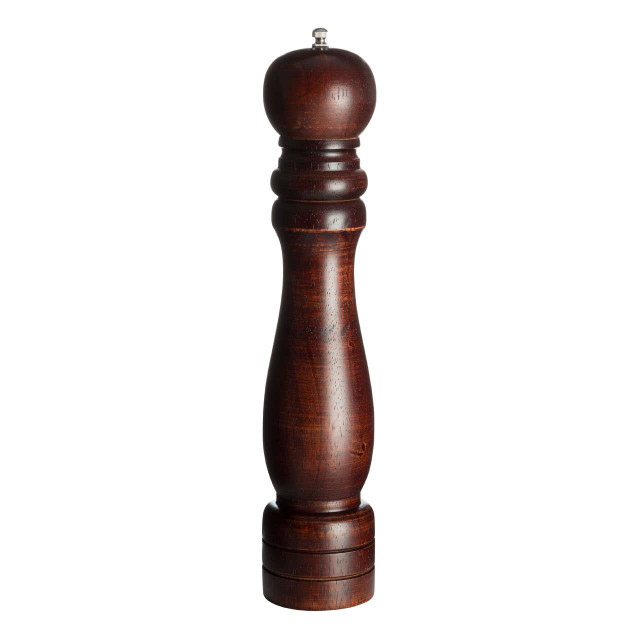 premier housewares Soka 14in Rubberwood Pepper Mill