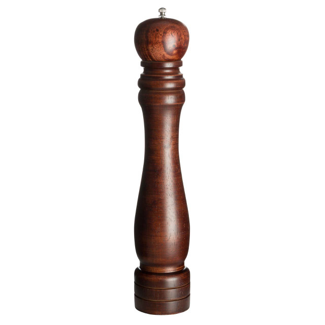 Premier Housewares Soka Dark Rubberwood Pepper Mill