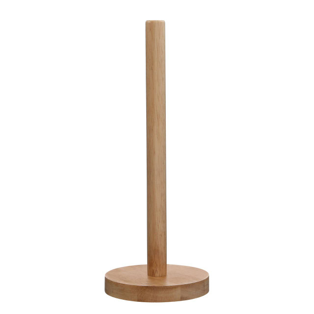 Premier Housewares Soka Rubberwood Kitchen Roll Holder