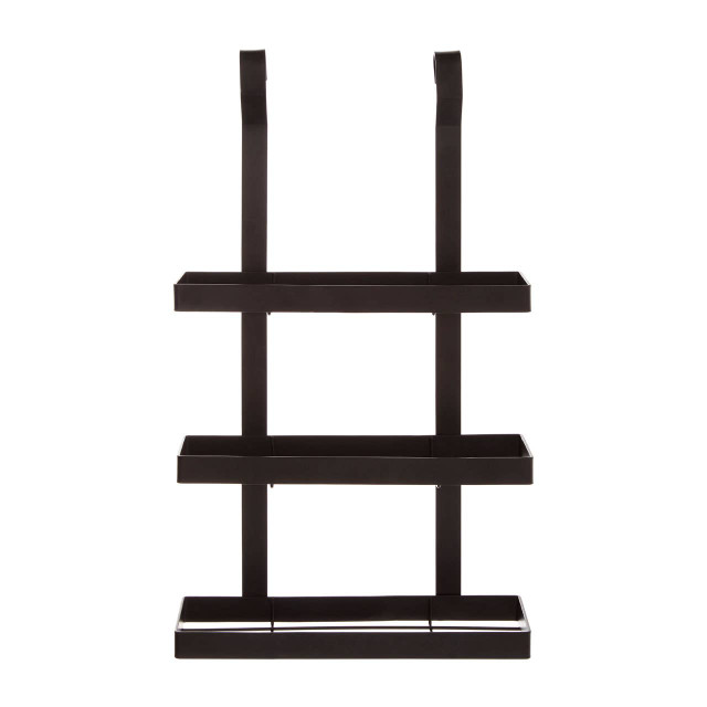 Premier Housewares Sorello Matt Black Three Level Hanging Rack