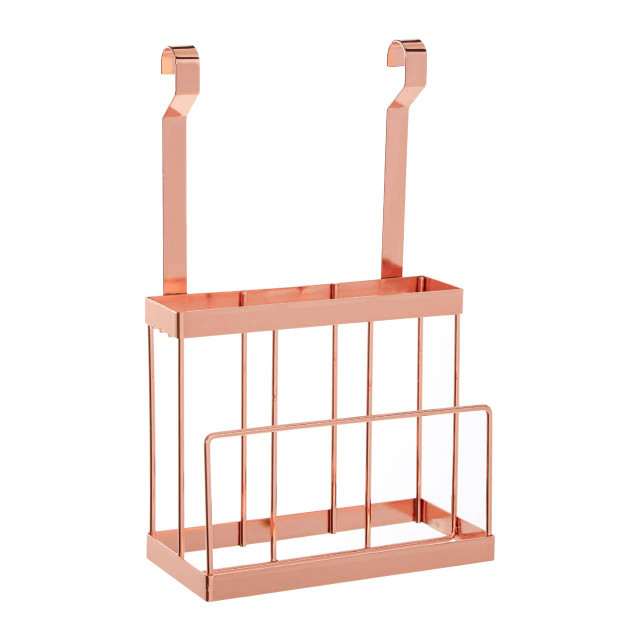 Premier Housewares Sorello Rose Gold Hanging Knife Storage Rack