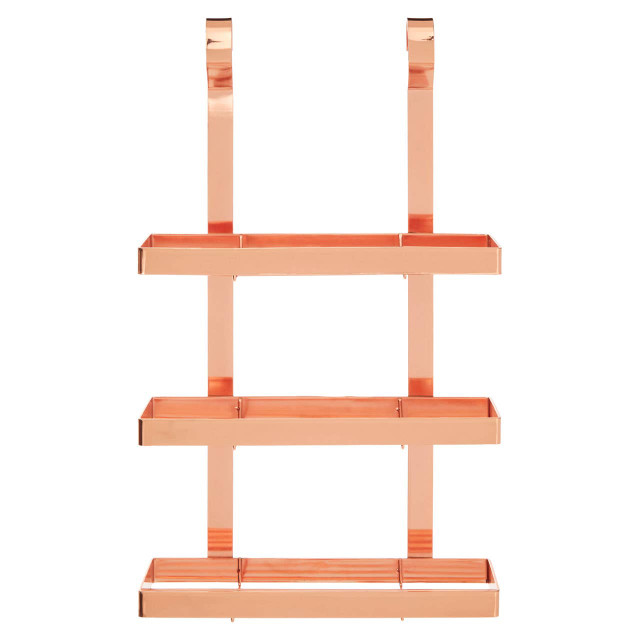 Premier Housewares Sorello Rose Gold Three Level Hanging Rack