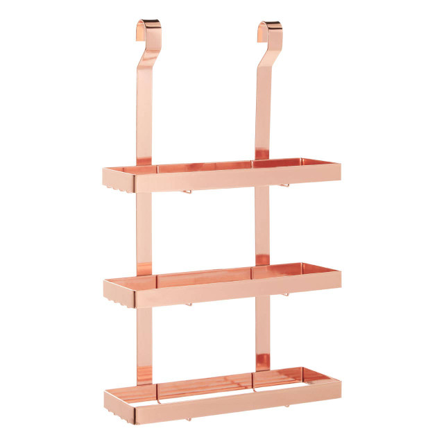 premier housewares Sorello Rose Gold Three Level Hanging Rack