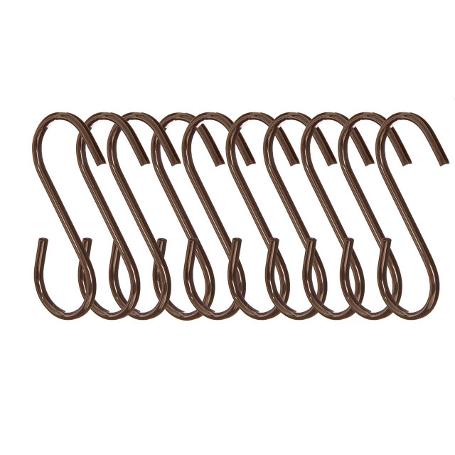 premier housewares Sorello Set of 10 Gunmetal Black Hooks