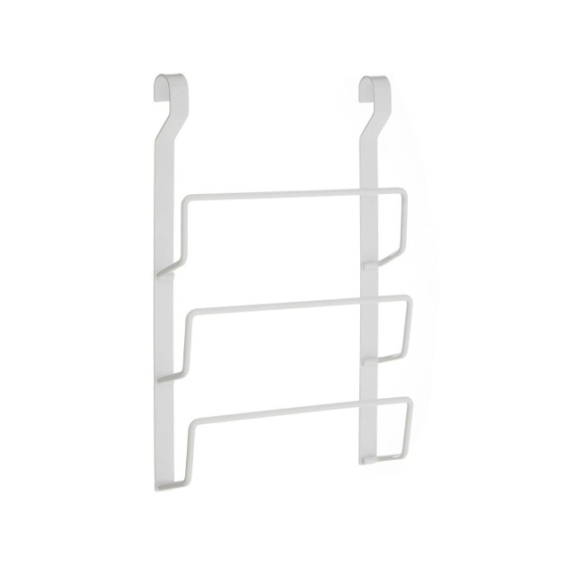 premier housewares Sorello White Iron Hanging Pan Lid Rack