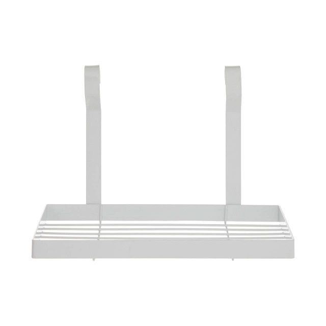 Premier Housewares Sorello White Iron Single Shelf Storage Rack