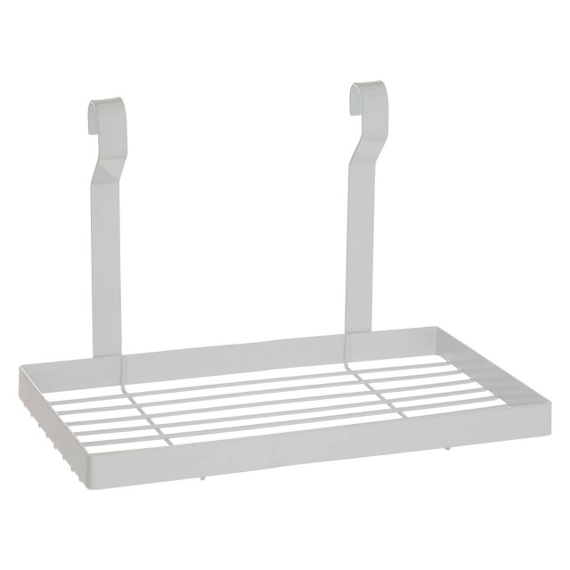 premier housewares Sorello White Iron Single Shelf Storage Rack