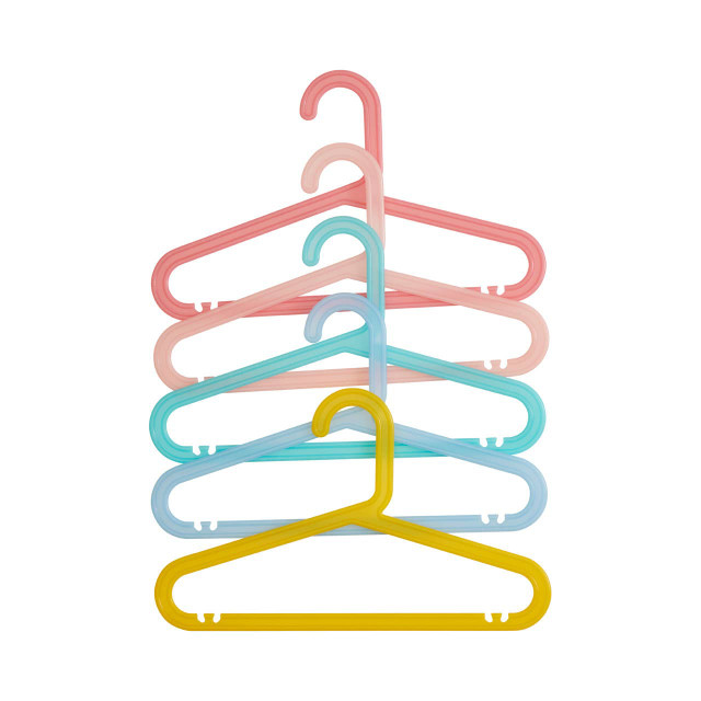 premier housewares Spectrum 20 Pc Multicolour Kids Hanger Set
