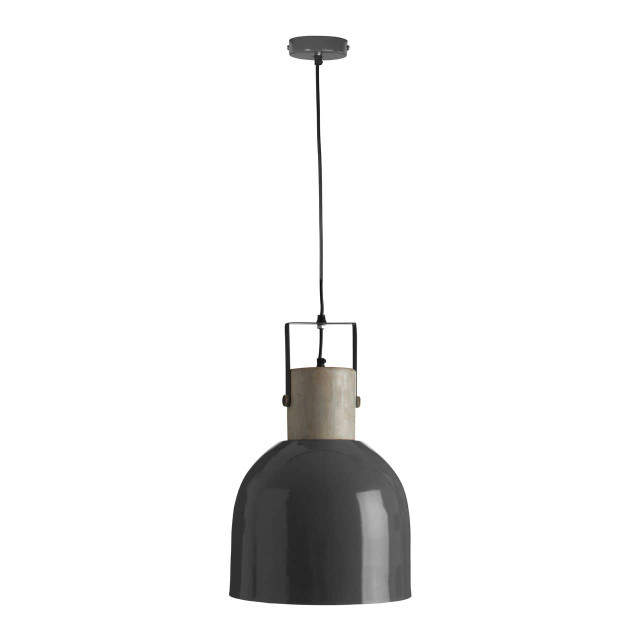 Premier Housewares Stockholm Light Grey Pendant Light