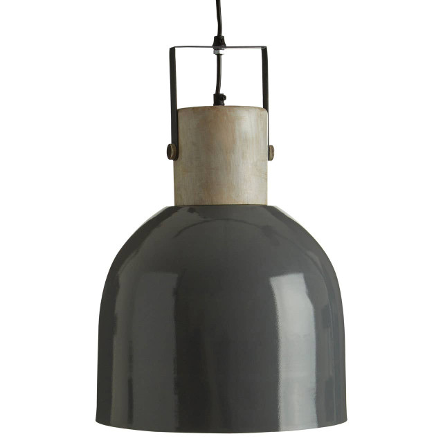 Premier Housewares Stockholm Light Grey Pendant Light