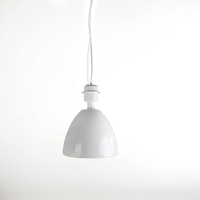 Premier Housewares Stockholm White Metal Pendant Light