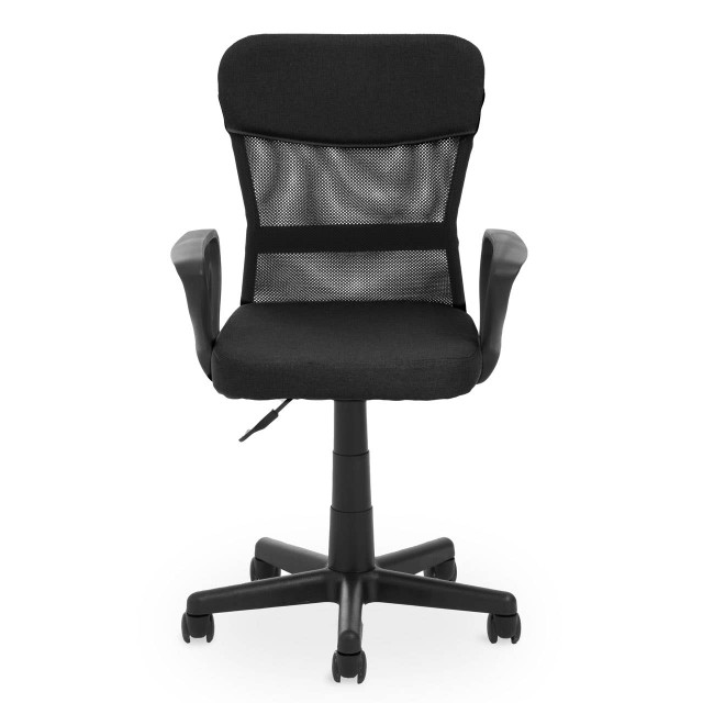 Premier Housewares Stratford Black And Dark Grey Home Office Chair