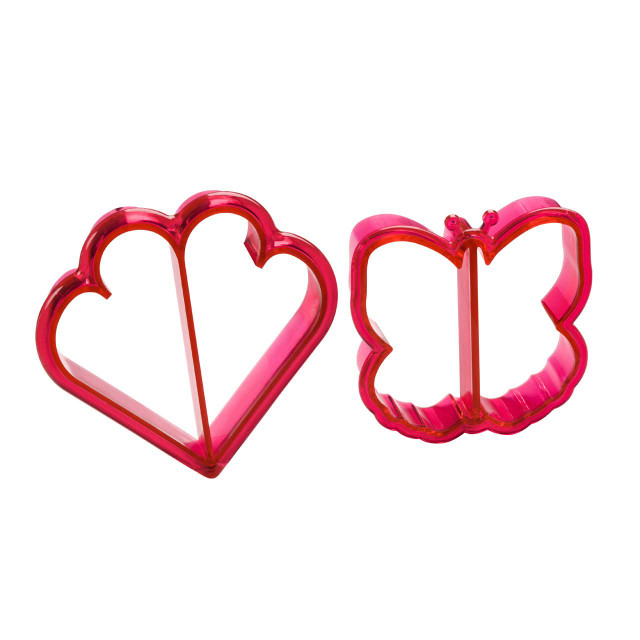 Premier Housewares Sucre Butterfly And Heart Sandwich Cutters