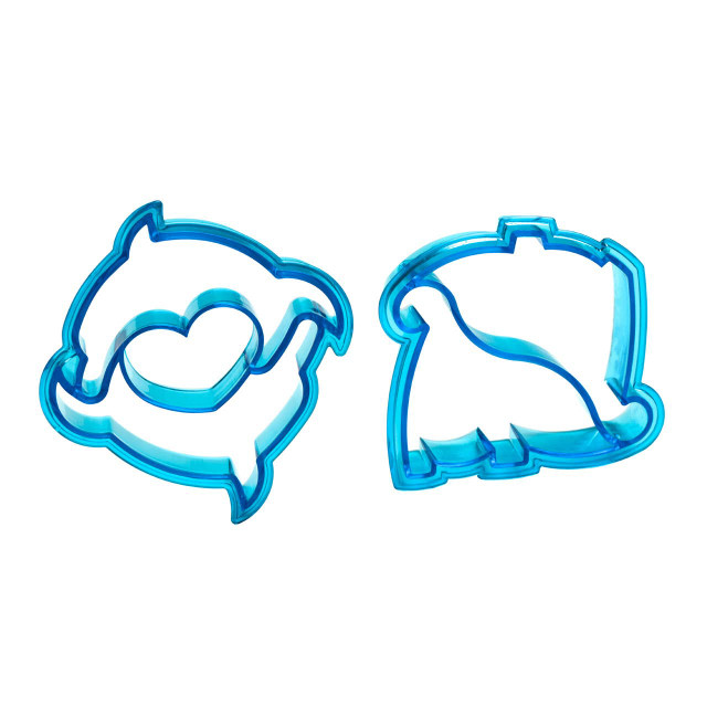 Premier Housewares Sucre Dinosaur And Dolphin Sandwich Cutters
