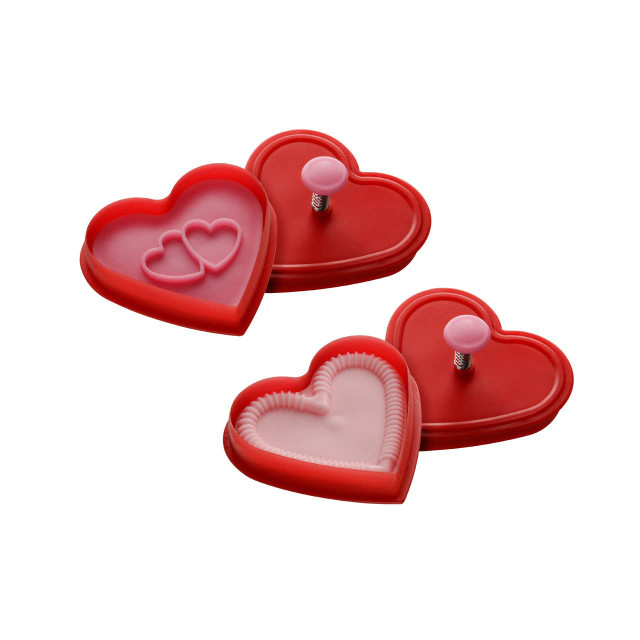 premier housewares Sucre Set of 2 Heart Shape Cookie Cutters