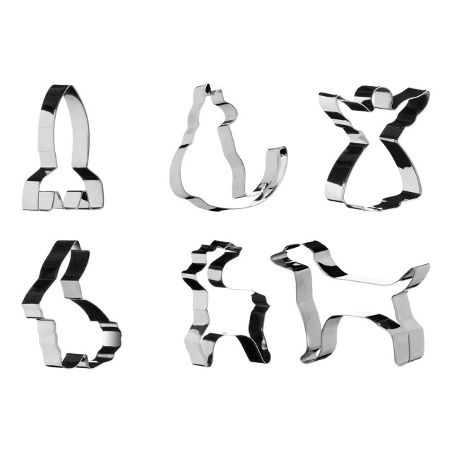 Premier Housewares Sucre Stainless Steel Dog Cookie Cutter
