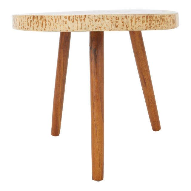 premier housewares Surak Sonokeling Wood Side Table