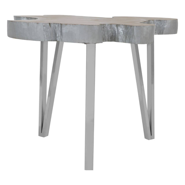 Premier Housewares Surak Teak Wood Medium Side Table