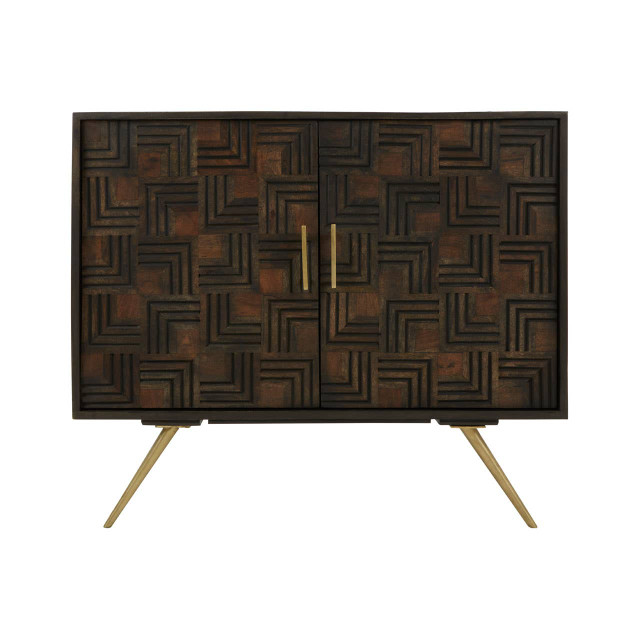 Premier Housewares Surat 2 Door Mango Wood Sideboard