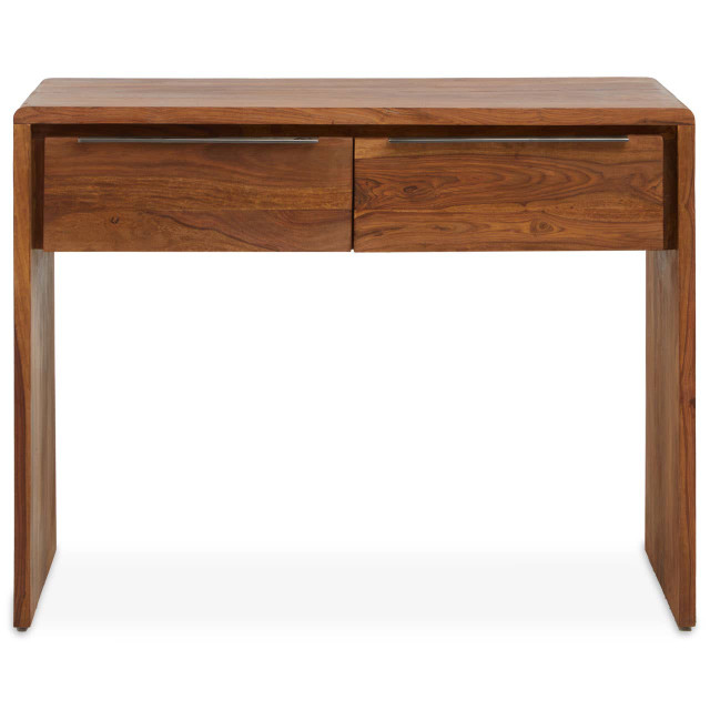 premier housewares Surati Two Door Sheesham And Acacia Console Table