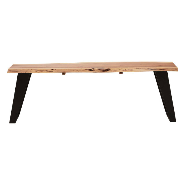 premier housewares Surax Acacia Wood with Live Edge Bench