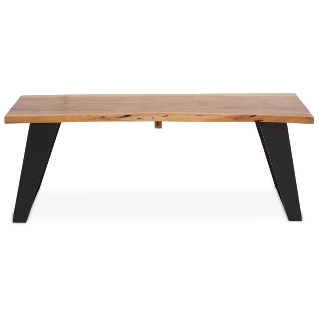 Premier Housewares Surax Acacia Wood With Live Edge Coffee Table