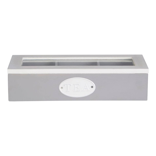 premier housewares Tahara 3 Compartment Tea Storage Box