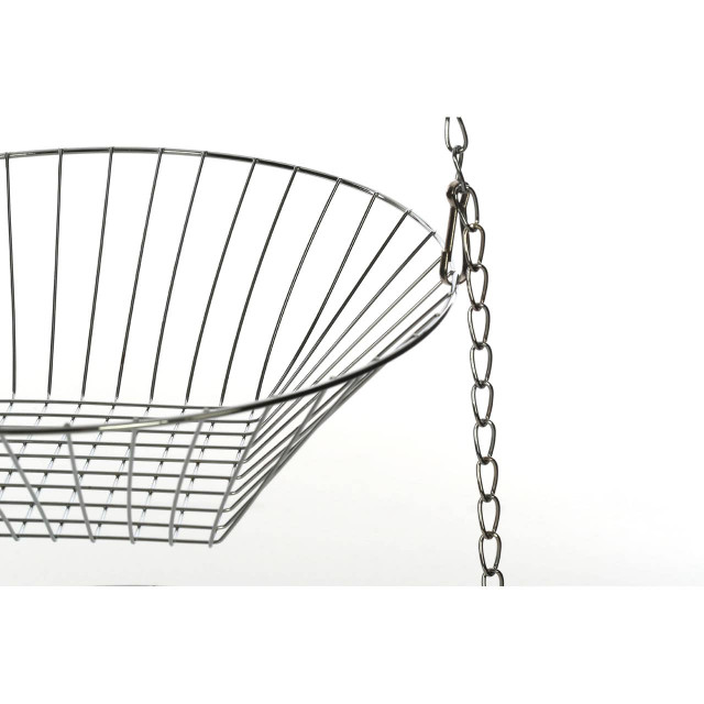 Premier Housewares Tavia 3 Tier Chrome Hanging Baskets