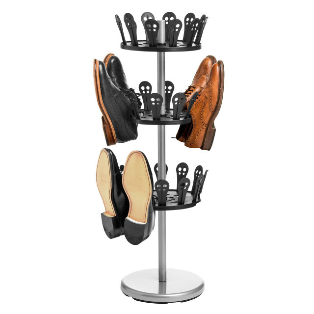 Premier Housewares Tavia 3 Tier Revolving Shoe Stand