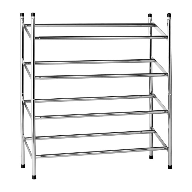 premier housewares Tavia Extendable and Stackable 4 Tier Shoe Rack