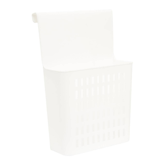 Premier Housewares Temel White Hangable Organiser Basket