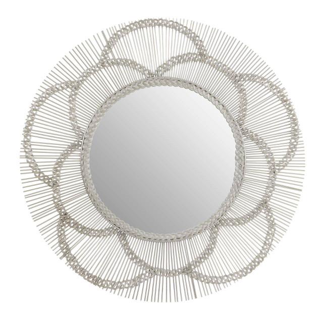 Premier Housewares Templar Floral Effect Wall Mirror