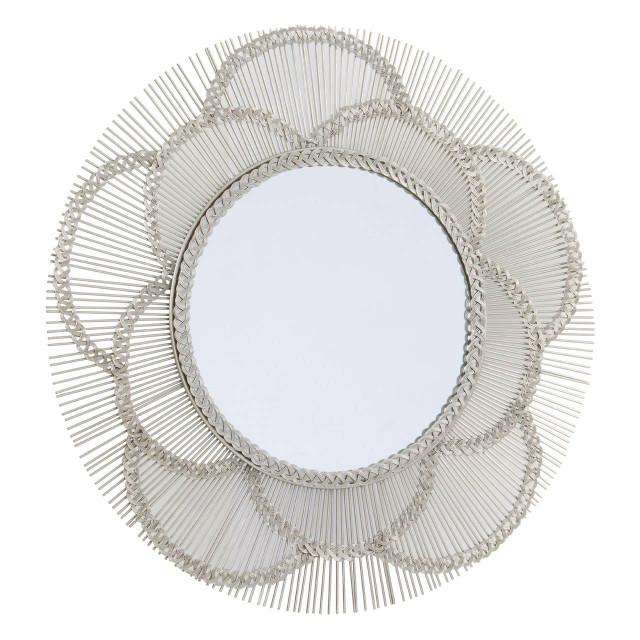 Premier Housewares Templar Floral Effect Wall Mirror