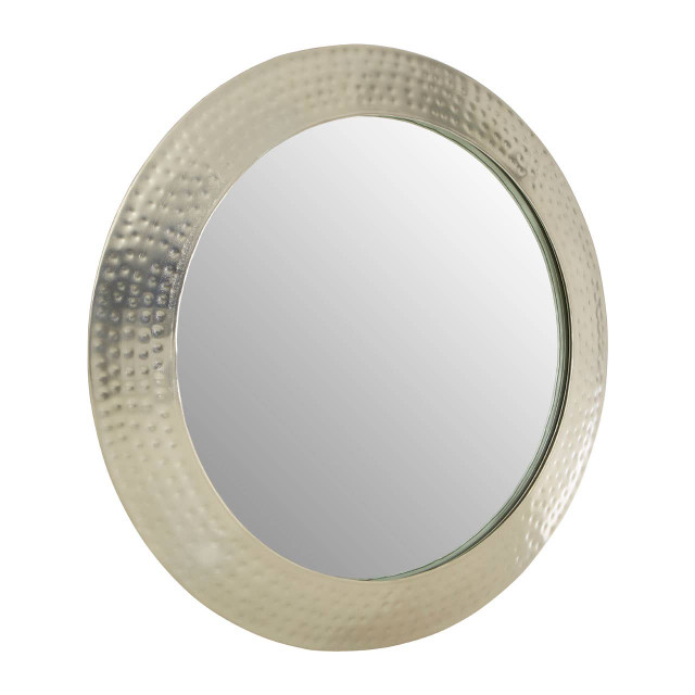 Premier Housewares Templar Pewter Finish Wall Mirror