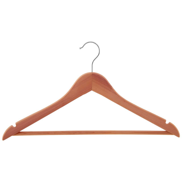 Premier Housewares The Dandy Sparrow Cedar Wood Clothes Hanger With Notches