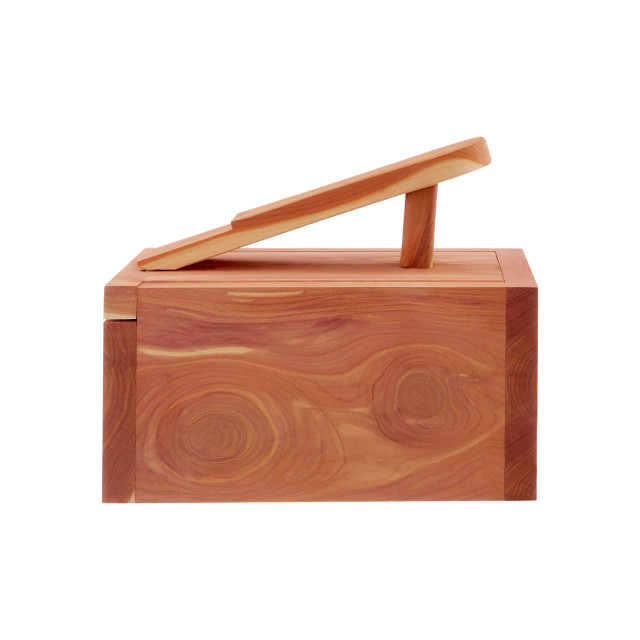 Premier Housewares The Dandy Sparrow Cedar Wood Shoe Shine Box