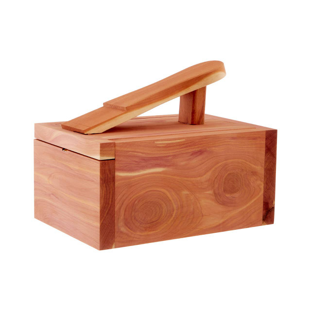 Premier Housewares The Dandy Sparrow Cedar Wood Shoe Shine Box