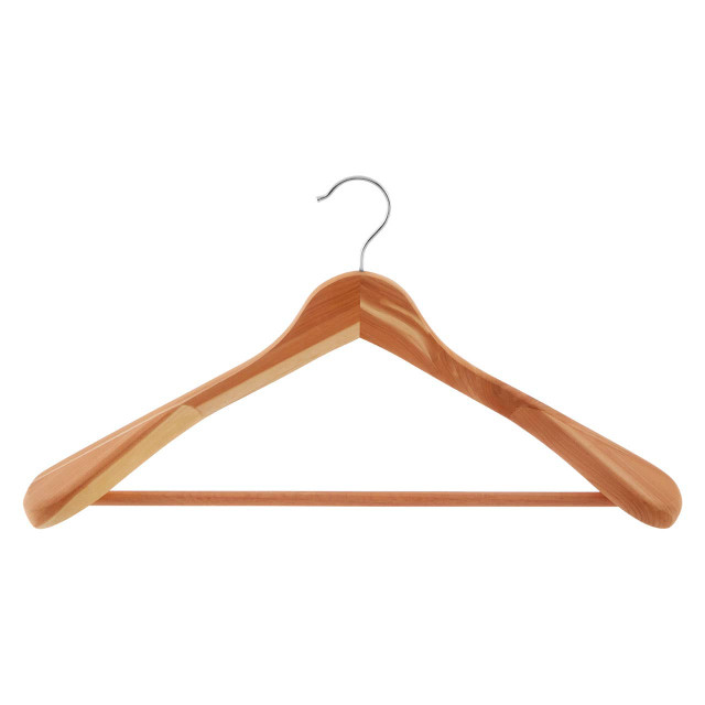 Premier Housewares The Dandy Sparrow Cedar Wood Trouser Rail Clothes Hanger