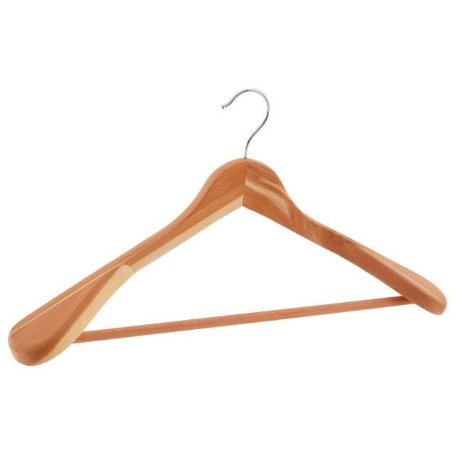 Premier Housewares The Dandy Sparrow Cedar Wood Trouser Rail Clothes Hanger