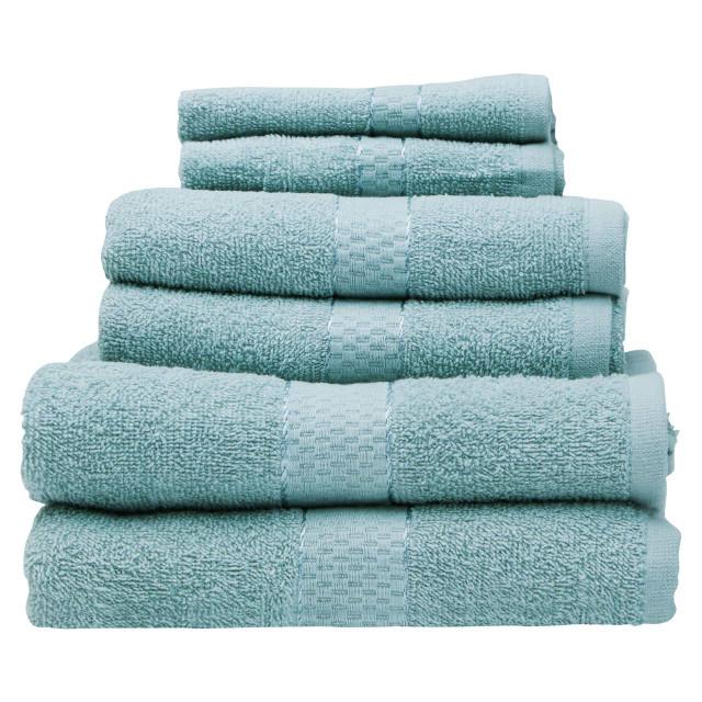 premier housewares Thread and Loom 6 Piece Desert Sage Towel Set