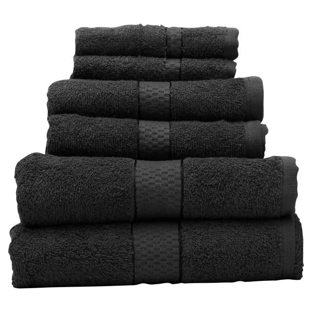 Premier Housewares Thread And Loom 6 Piece Poppy Seed Towel Set