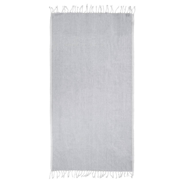 Premier Housewares Thread And Loom Grey Hammam Beach Towel