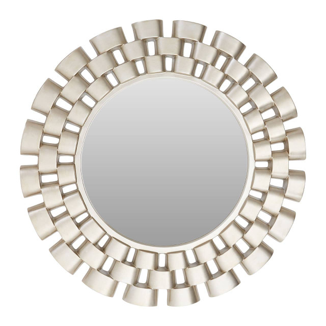 premier housewares Tia Champagne Chain Design Wall Mirror