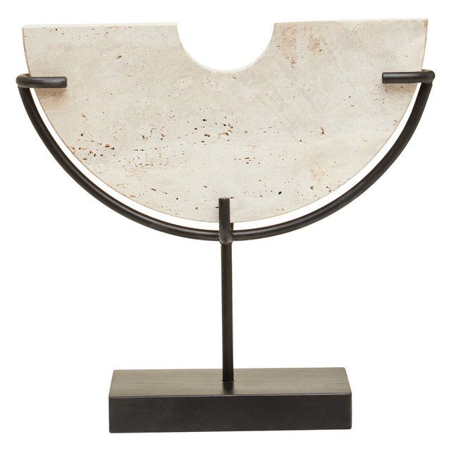 Premier Housewares Tibor Travertine Small Sculpture