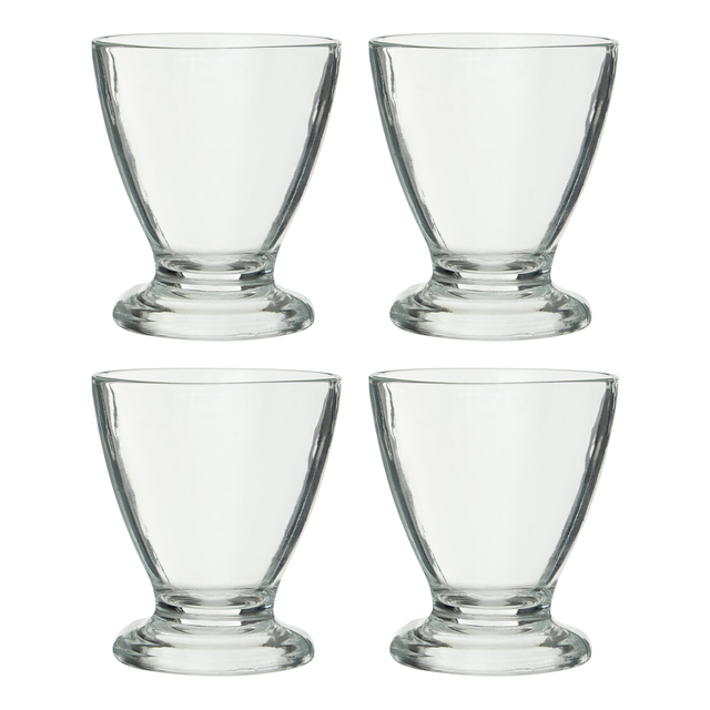 Premier Housewares Torta Set Of 4 Glass Sundae Dishes