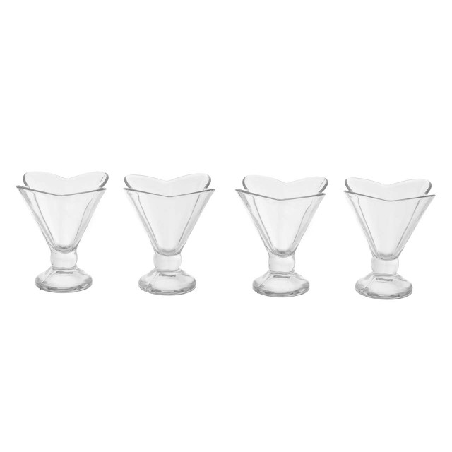 Premier Housewares Torta Set Of Four Flora Sundae Dishes